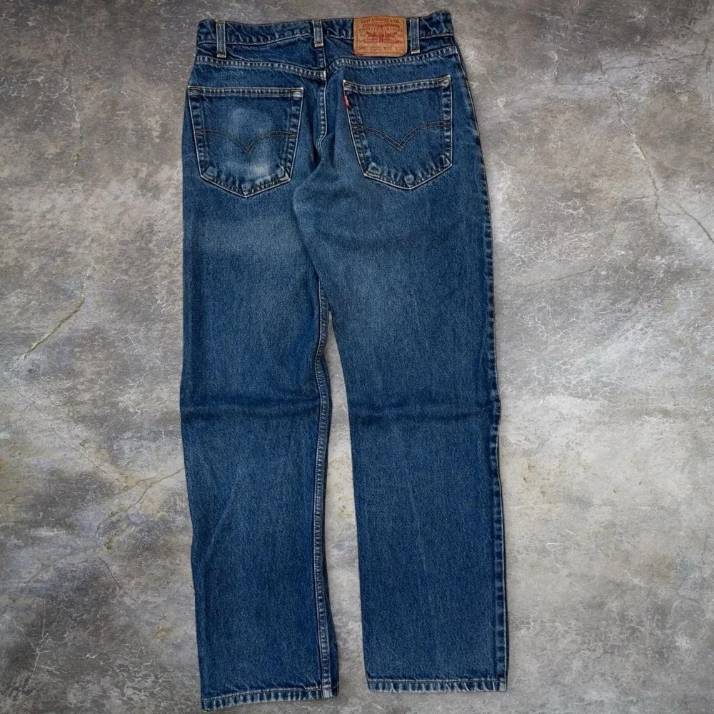 Vintage Levis 505 Jeans Men's Size 30x30 Classic Blue Denim 1998 Pants 90s VTG